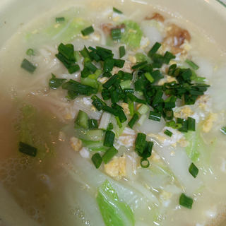 葱香鸡蛋面