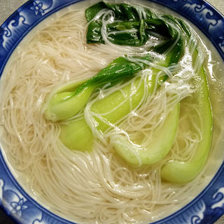 小油菜挂面汤