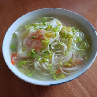 白菜鸡蛋面