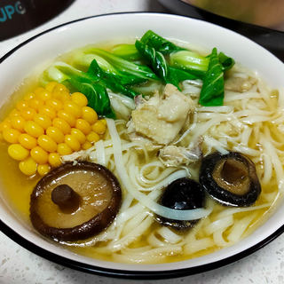鸡汤营养挂面