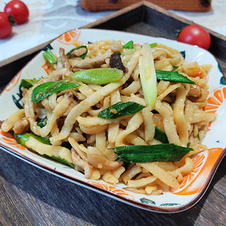 家常炒面（自制面条）