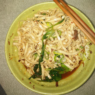 青菜牛肉面