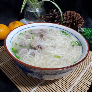 瘦肉挂面