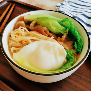 小旱白菜热汤面