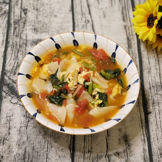 陕西关中美食～旗花面