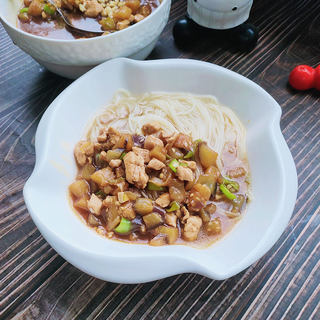 茄子打卤面