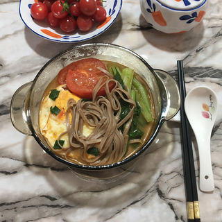 西红柿鸡蛋汤面