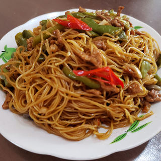豆角肉丝卤面