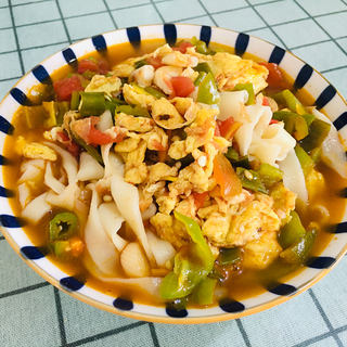鸡蛋西红柿手擀面