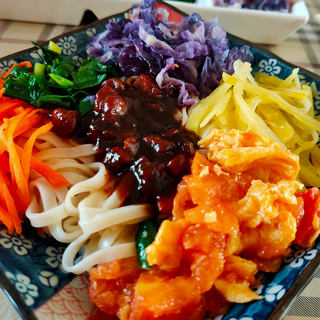 肉丁炸酱面