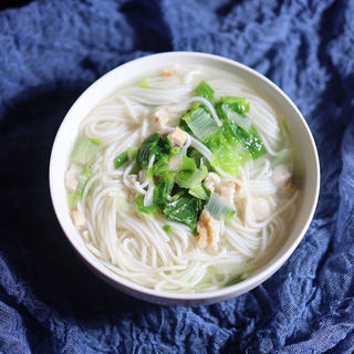 五花肉青菜面