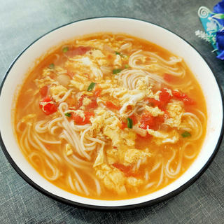 西红柿挂面汤