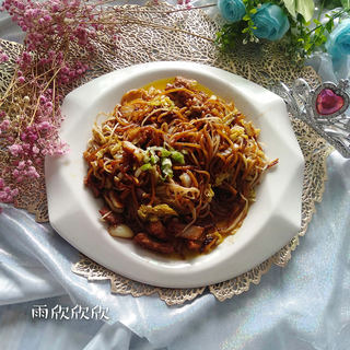肉丝炒面