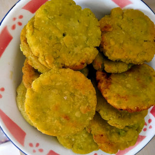 蚕豆饼