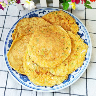 胡萝卜鸡蛋饼
