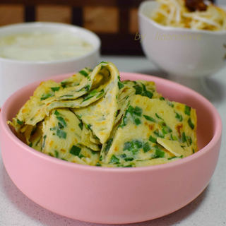 韭菜鸡蛋早餐饼