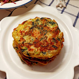 鲜虾海苔冬瓜蛋饼