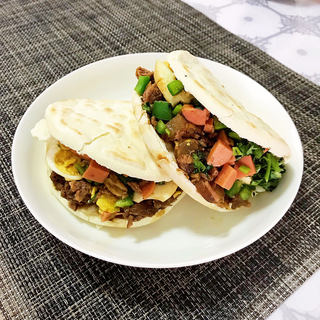 自制牛肉夹馍