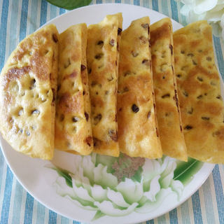 南瓜蜜豆小饼
