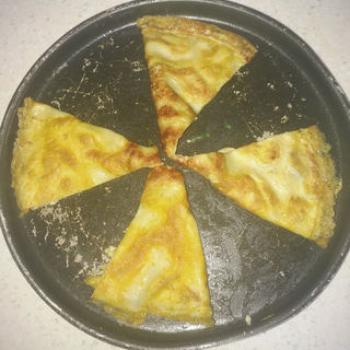 鸡蛋葱花饼