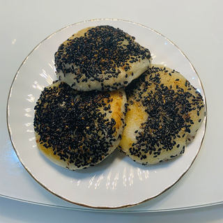 山药紫薯饼