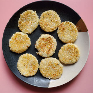 山药芝麻饼