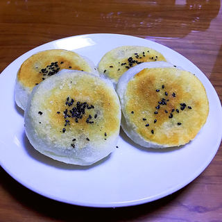 紫薯糯米饼