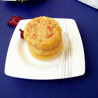 牛奶南瓜芝麻小饼