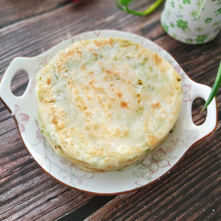 葱花油盐饼