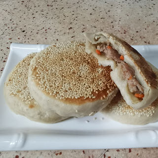 猪肉香菇烧饼