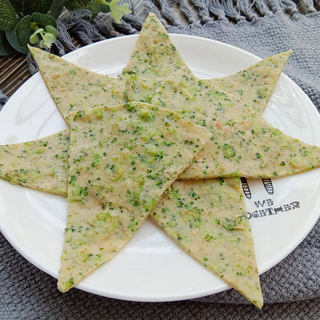 西蓝花蛋饼