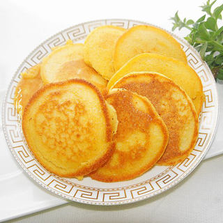 玉米面鸡蛋饼