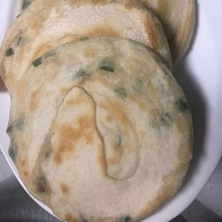 发面葱油饼