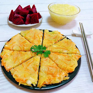 黄金土豆胡萝卜饼