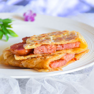 香肠手抓饼