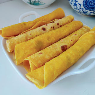 南瓜黄金卷饼