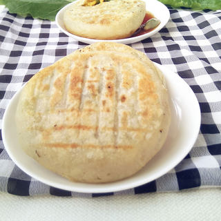 鸡蛋小白菜粉条馅馅饼