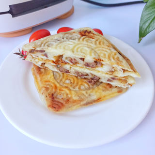 轻食机版#美味肉饼