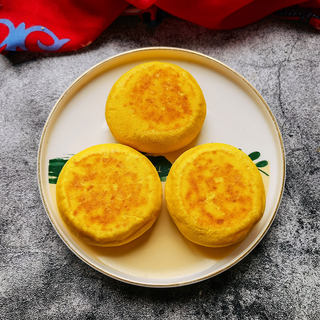 南瓜发面糖饼