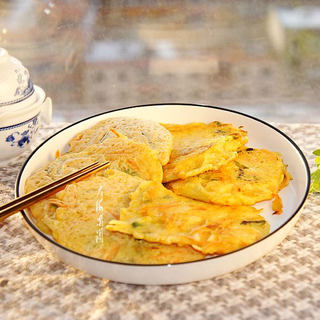 土豆丝鸡蛋饼