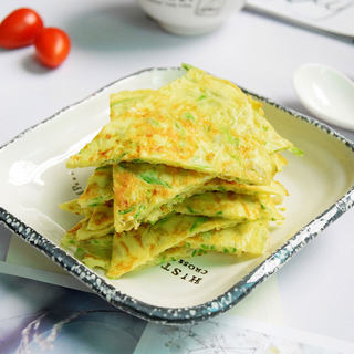 西葫芦榨菜蛋饼