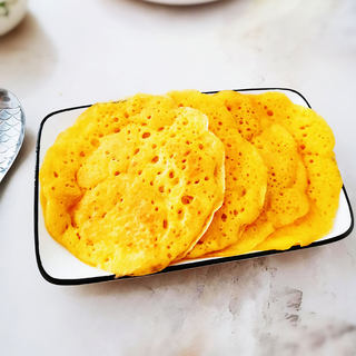 玉米面蜂窝小饼