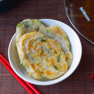 香葱发面早餐饼