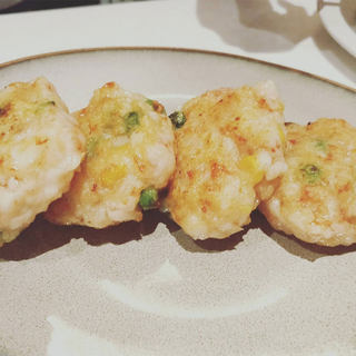 香煎虾饼