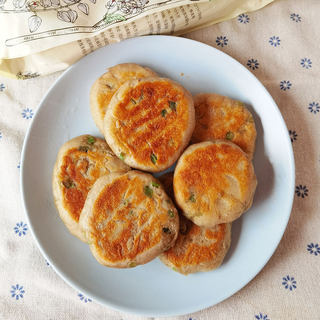 葱香荞麦小酥饼