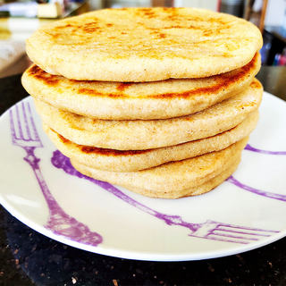 全麦发面饼