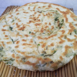 发面葱油饼