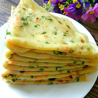 胡萝卜鸡蛋煎饼
