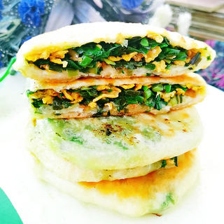 韭菜鸡蛋馅饼
