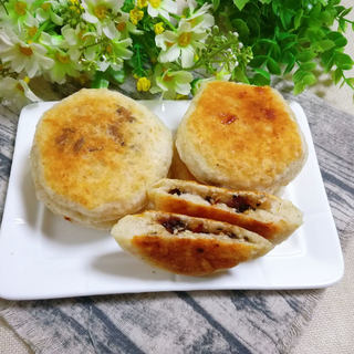 全麦芝麻红枣糖饼